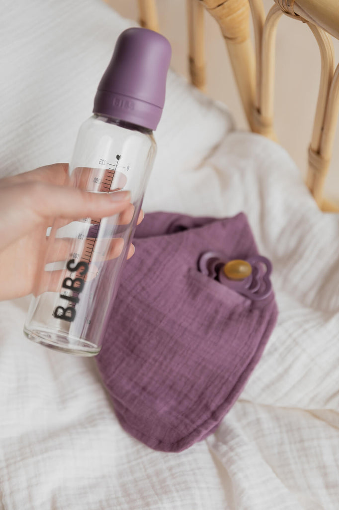 Bibs Baby Bottle Complete Set Biberon 110 ml - Mauve
