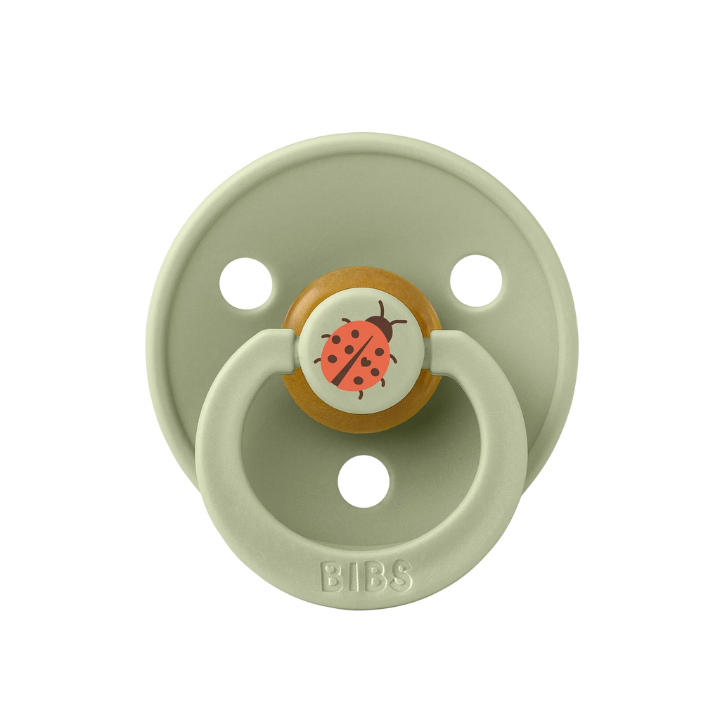 Bibs Studio Colour Ladybug Emzik-Sage