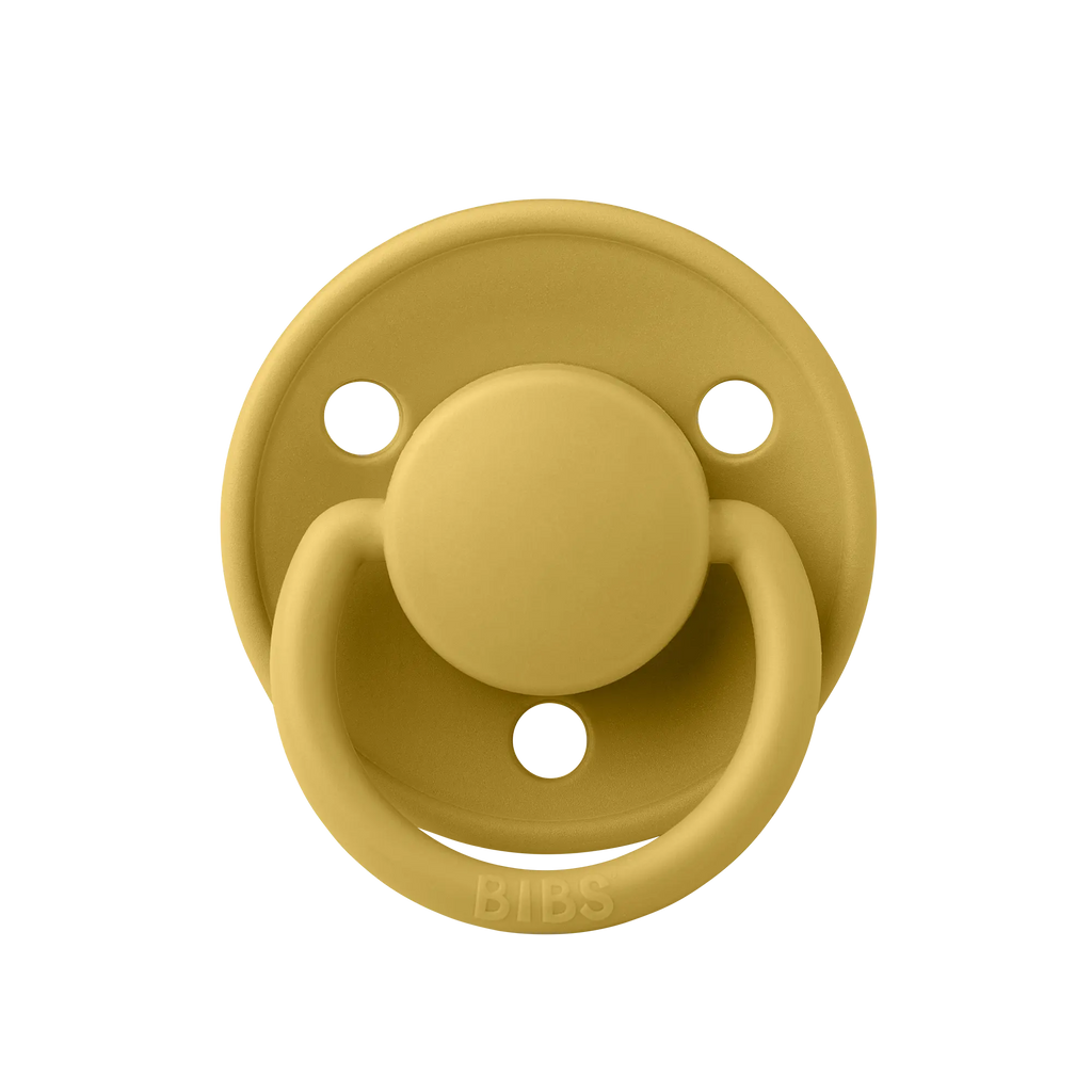Bibs De Lux Silikon Emzik - Mustard