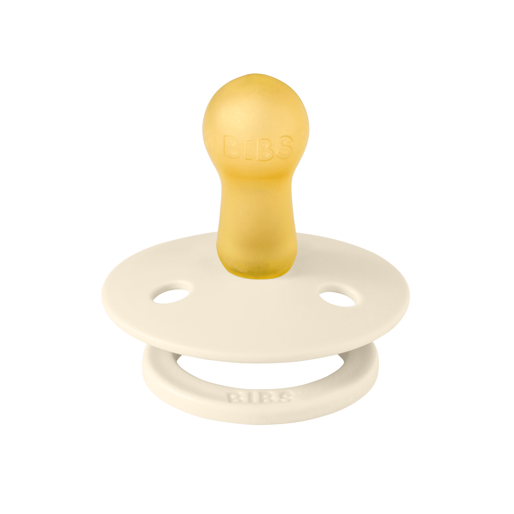 Bibs Studio Colour Pin Kauçuk Emzik - Ivory / Vanilla