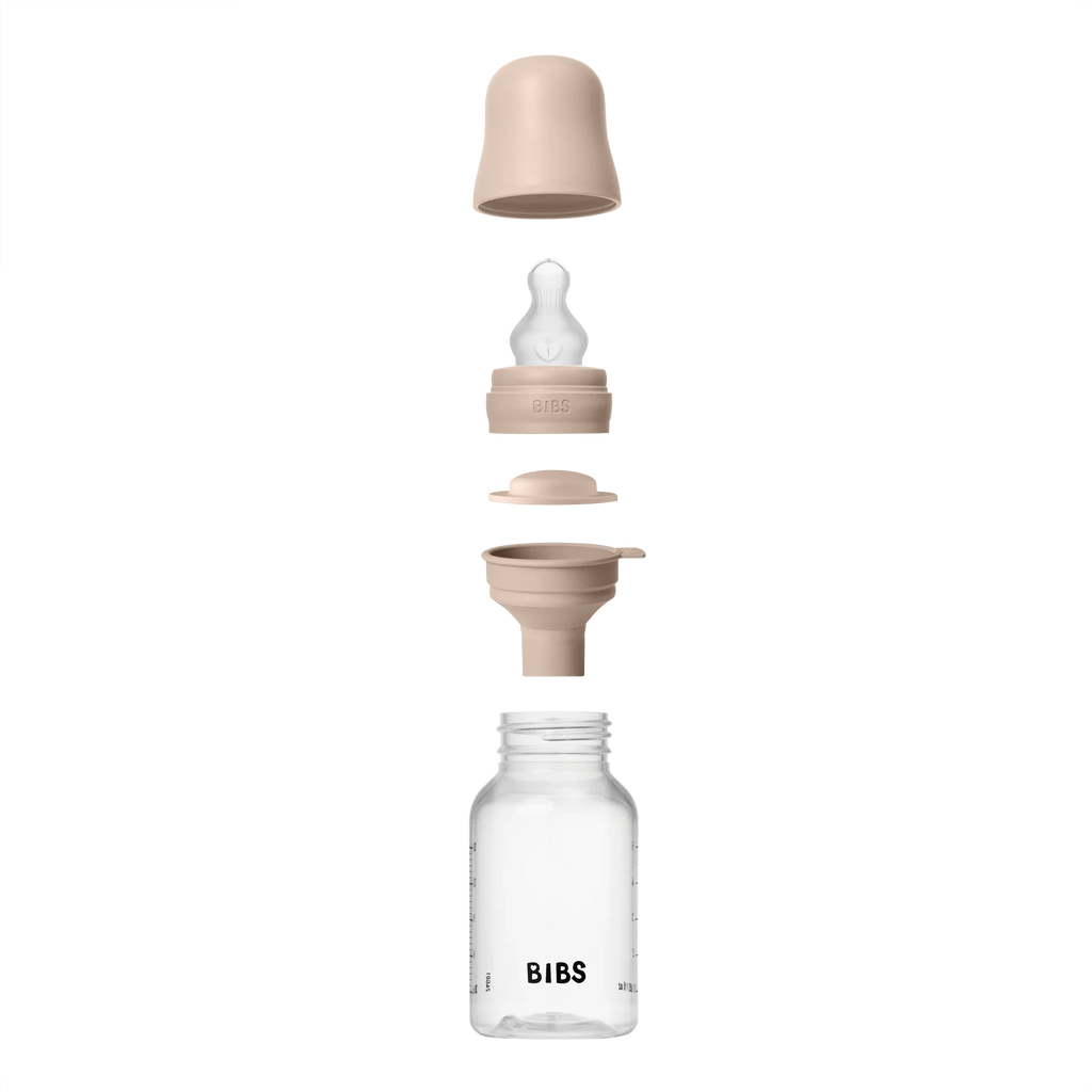 BIBS Baby PP Bottle Complete Set Silikon Uç Biberon Blush 150 ml