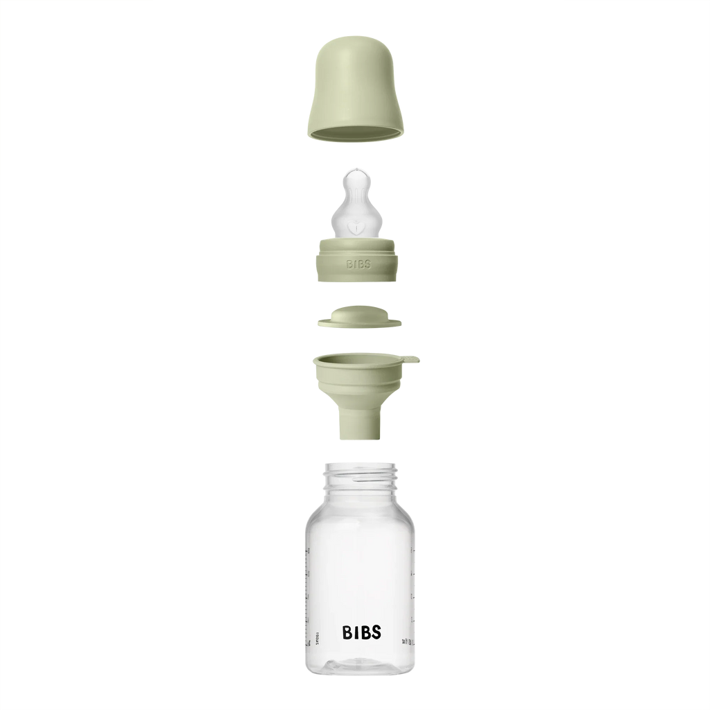 BIBS Baby PP Bottle Complete Set Silikon Uç Biberon Sage 150 ml