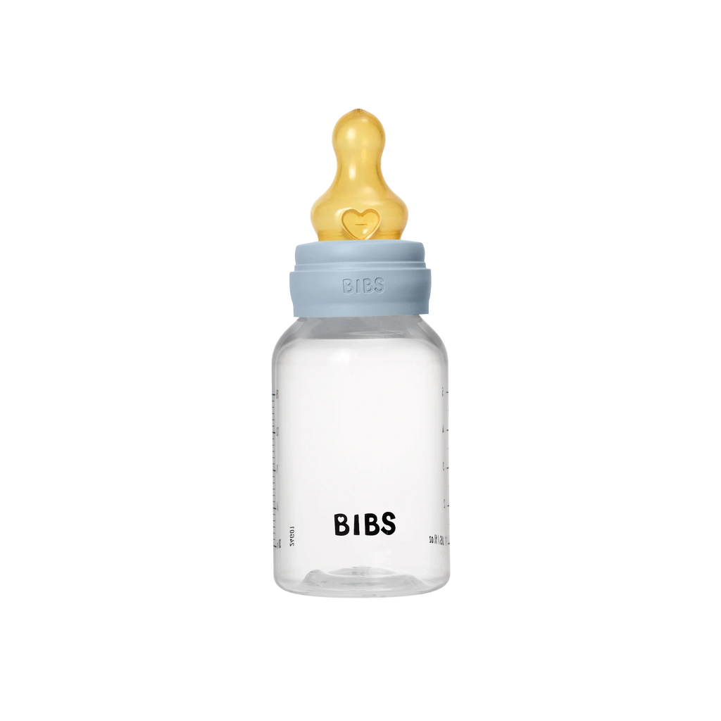 BIBS Baby PP Bottle Complete Set Kauçuk Uç Biberon Baby Blue 150 ml