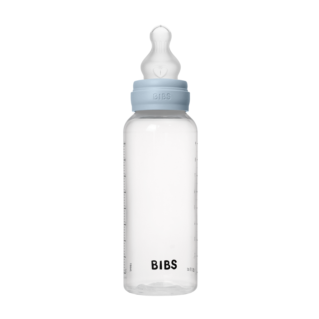 BIBS Baby PP Bottle Complete Set Silikon Uç Biberon Baby Blue 270 ml