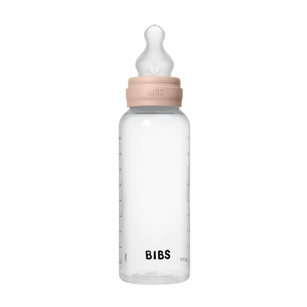 BIBS Baby PP Bottle Complete Set Silikon Uç Biberon Blush 270 ml