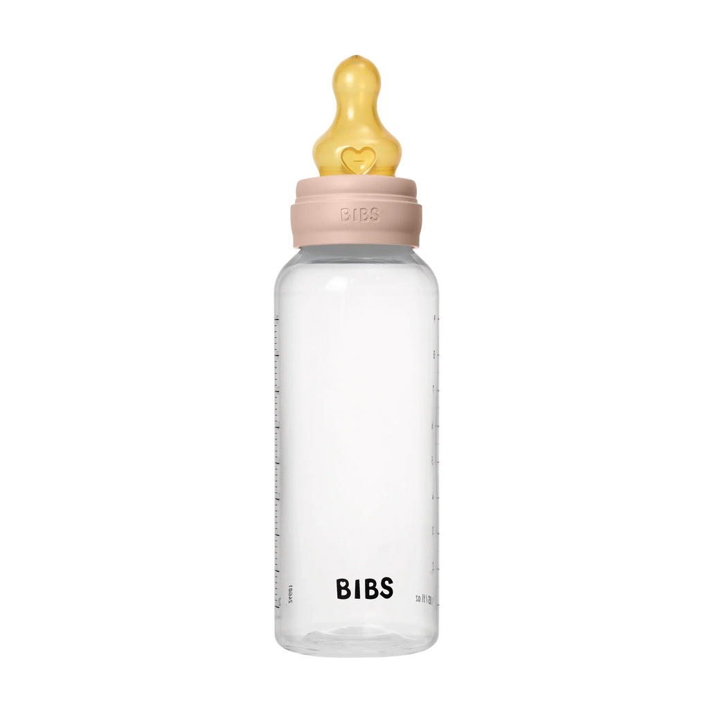 BIBS Baby PP Bottle Complete Set Kauçuk Uç Biberon  Blush 270 ml