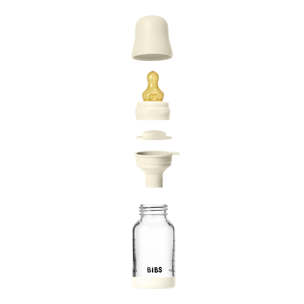 BIBS Baby Bottle Cam Biberon Seti 120 ml - Ivory