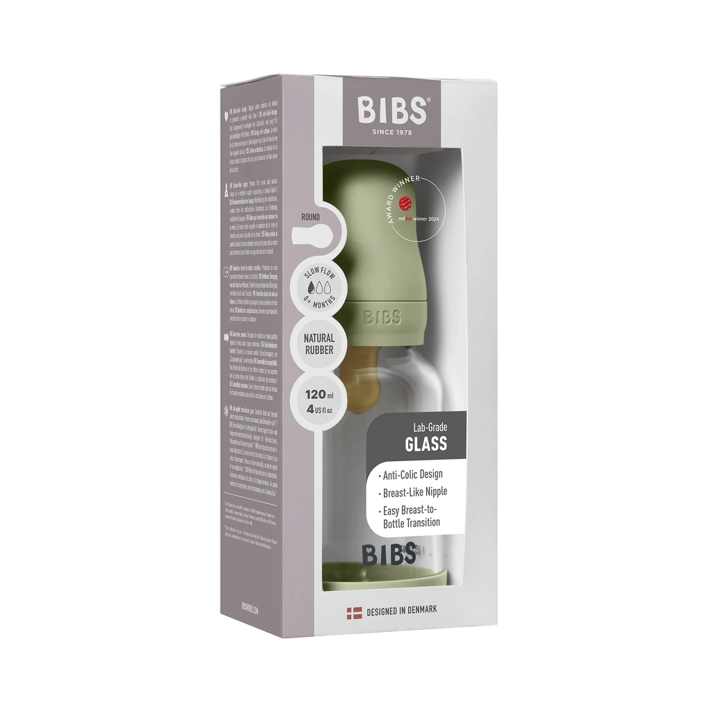 BIBS Baby Bottle Cam Biberon Seti 120 ml - Sage