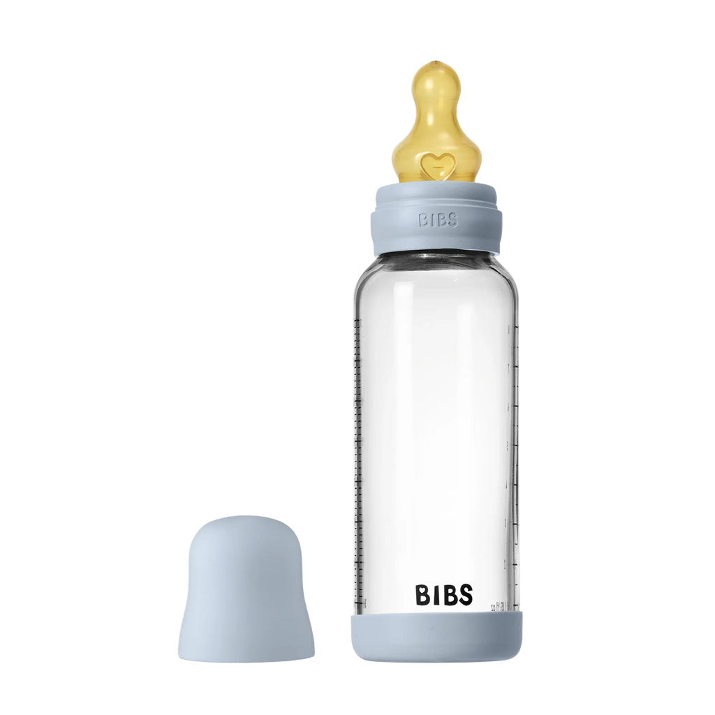 Bibs Baby Bottle Cam Biberon Seti 240 ml - Baby Blue