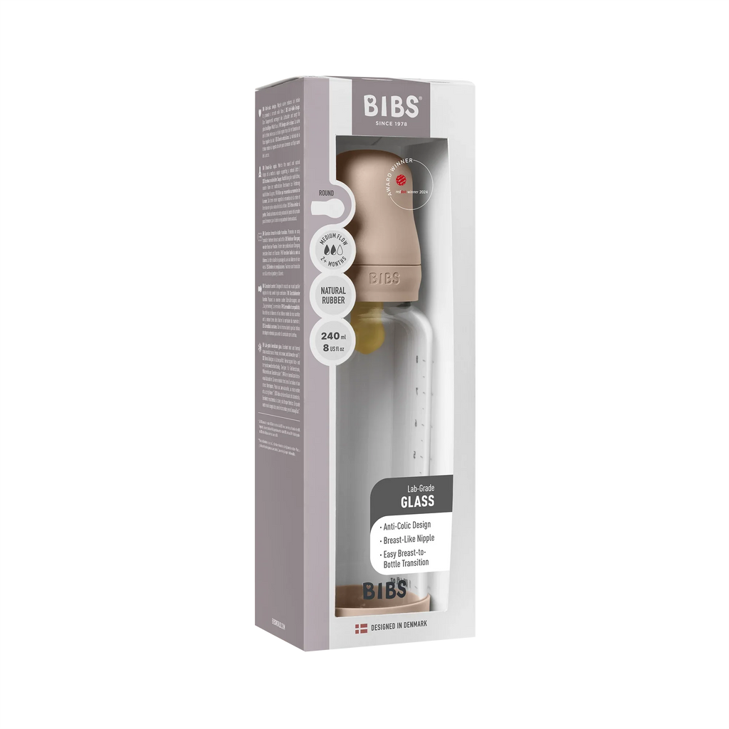 Bibs Baby Bottle Cam Biberon Seti 240 ml - Blush
