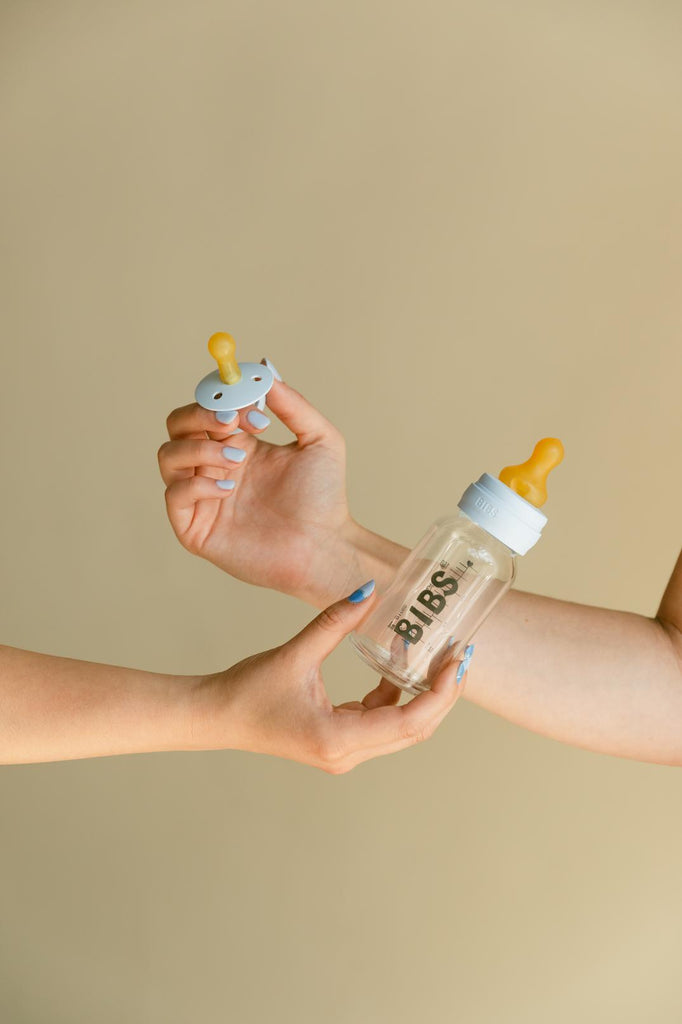 BIBS Baby Bottle Cam Biberon Seti 120 ml - Baby Blue