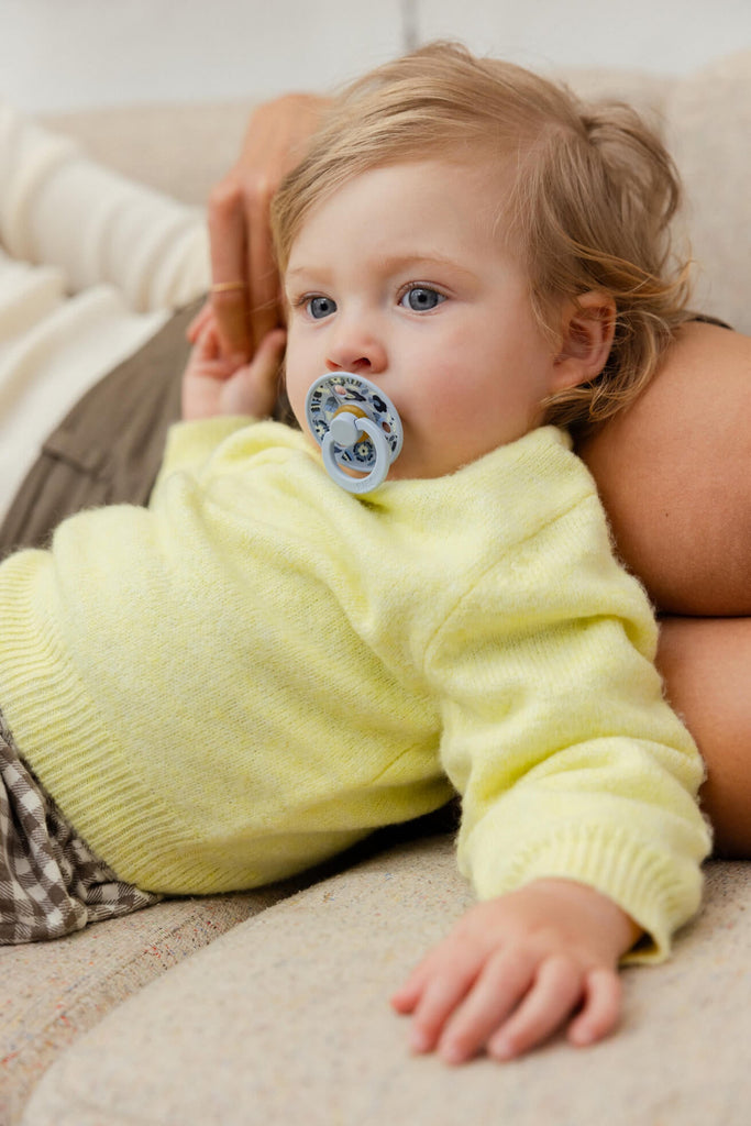 Bibs X Liberty Colour İkili Bobo - Dusty Blue 0-6 Ay