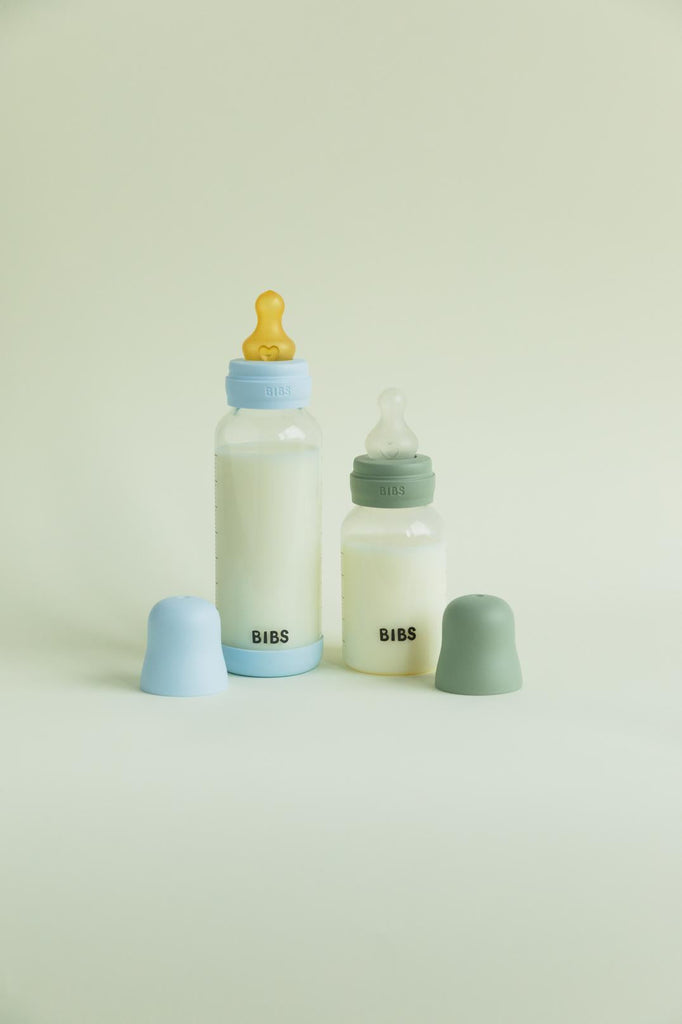 Bibs Baby Bottle Cam Biberon Seti 240 ml - Baby Blue