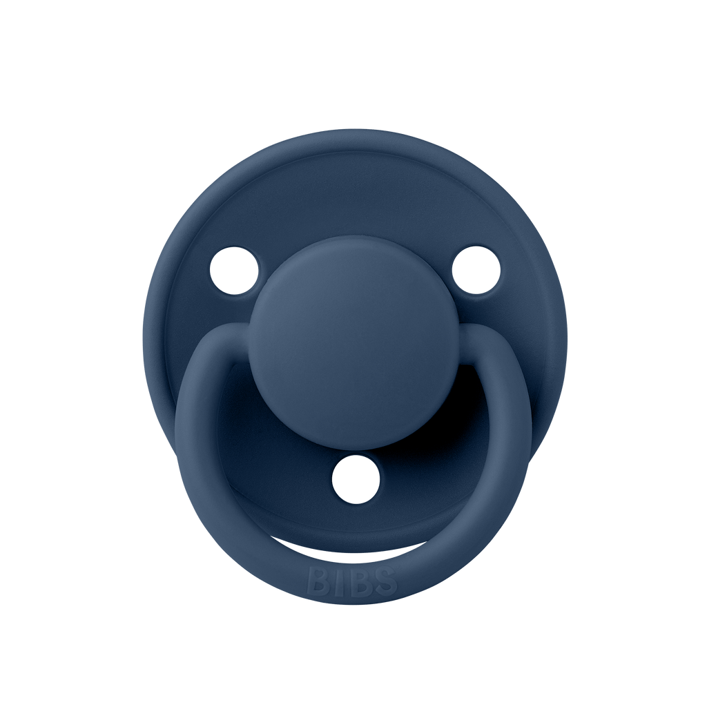 BIBS De Lux Kauçuk Emzik - Steel Blue - Mamakido