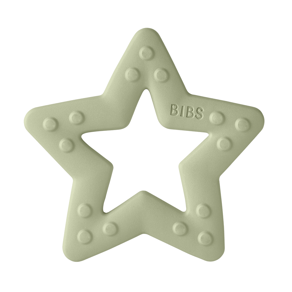 BIBS Baby Bitie Diş Kaşıyıcı - Sage Star - Mamakido