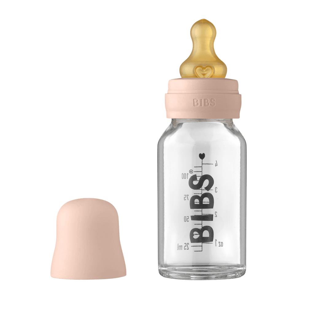 BIBS Baby Bottle Complete Set Biberon 110 ml - Blush - Mamakido