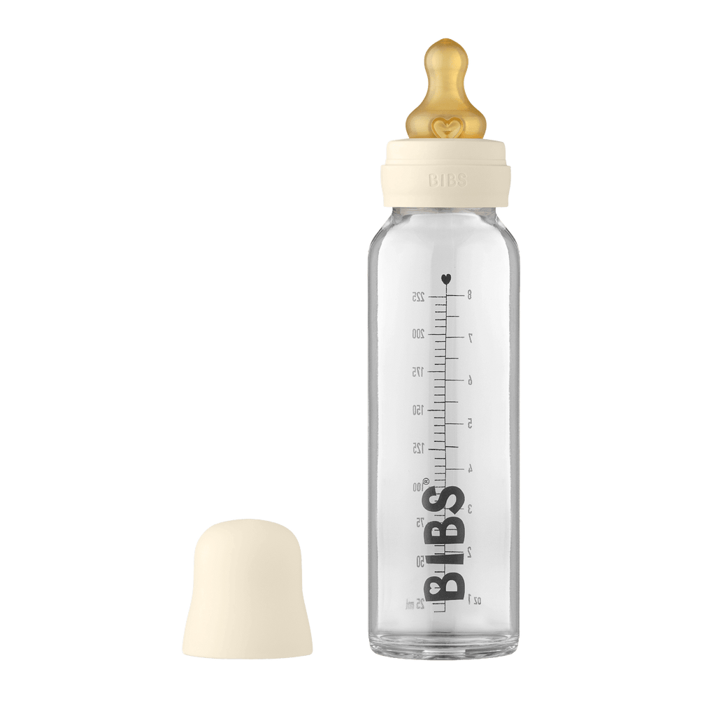 BIBS Baby Bottle Complete Set Biberon 225 ml - Ivory - Mamakido