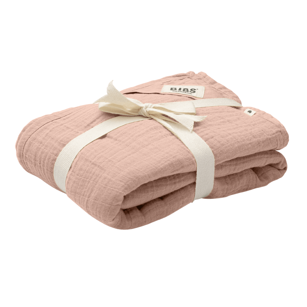 BIBS Cuddle Swaddle Müslin Örtü - Blush - Mamakido