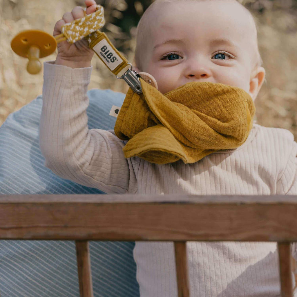 BIBS Bandana Bib - Mustard - Mamakido