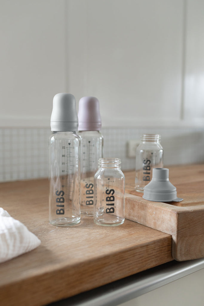 BIBS Baby Bottle Complete Set Biberon 225 ml - Dusky Lilac