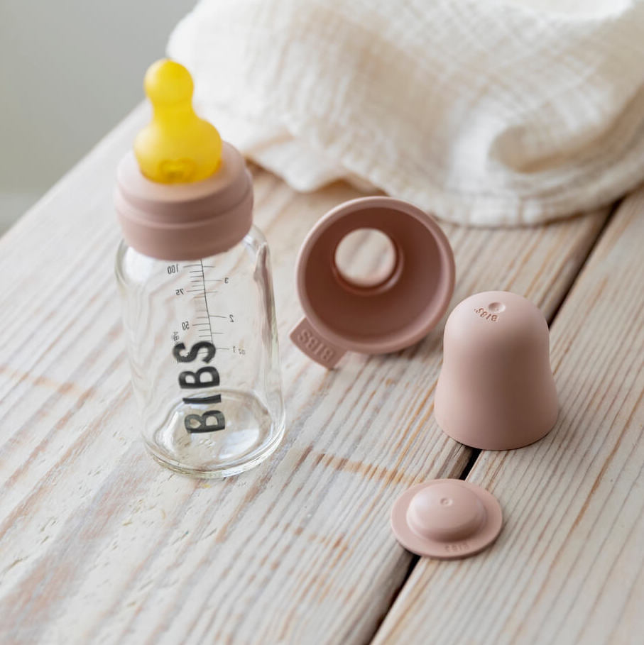 BIBS Baby Bottle Complete Set Biberon 110 ml - Blush - Mamakido