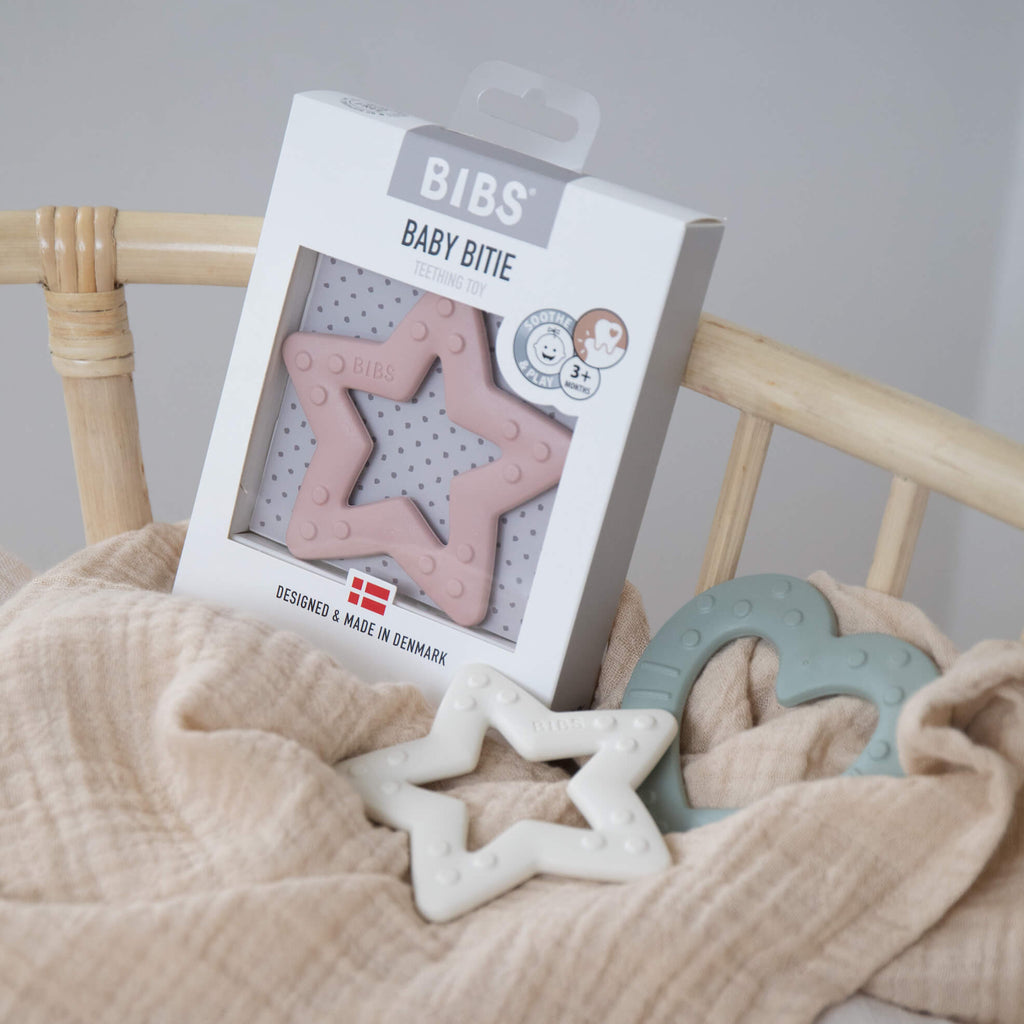 BIBS Baby Bitie Diş Kaşıyıcı - Ivory - Mamakido